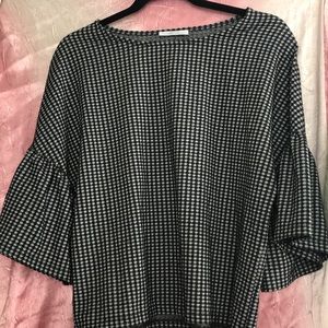 ZARA Gingham top